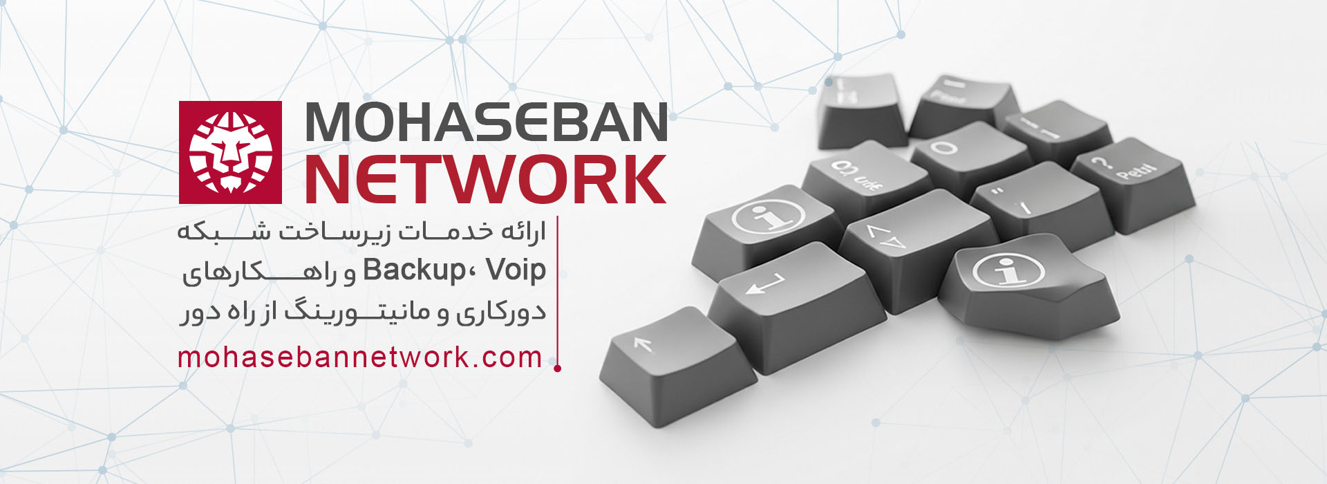 ارائه انواع خدمات شبکه، امنیت اطلاعات و دورکاری ویژه شرکت ها و سازمان ها