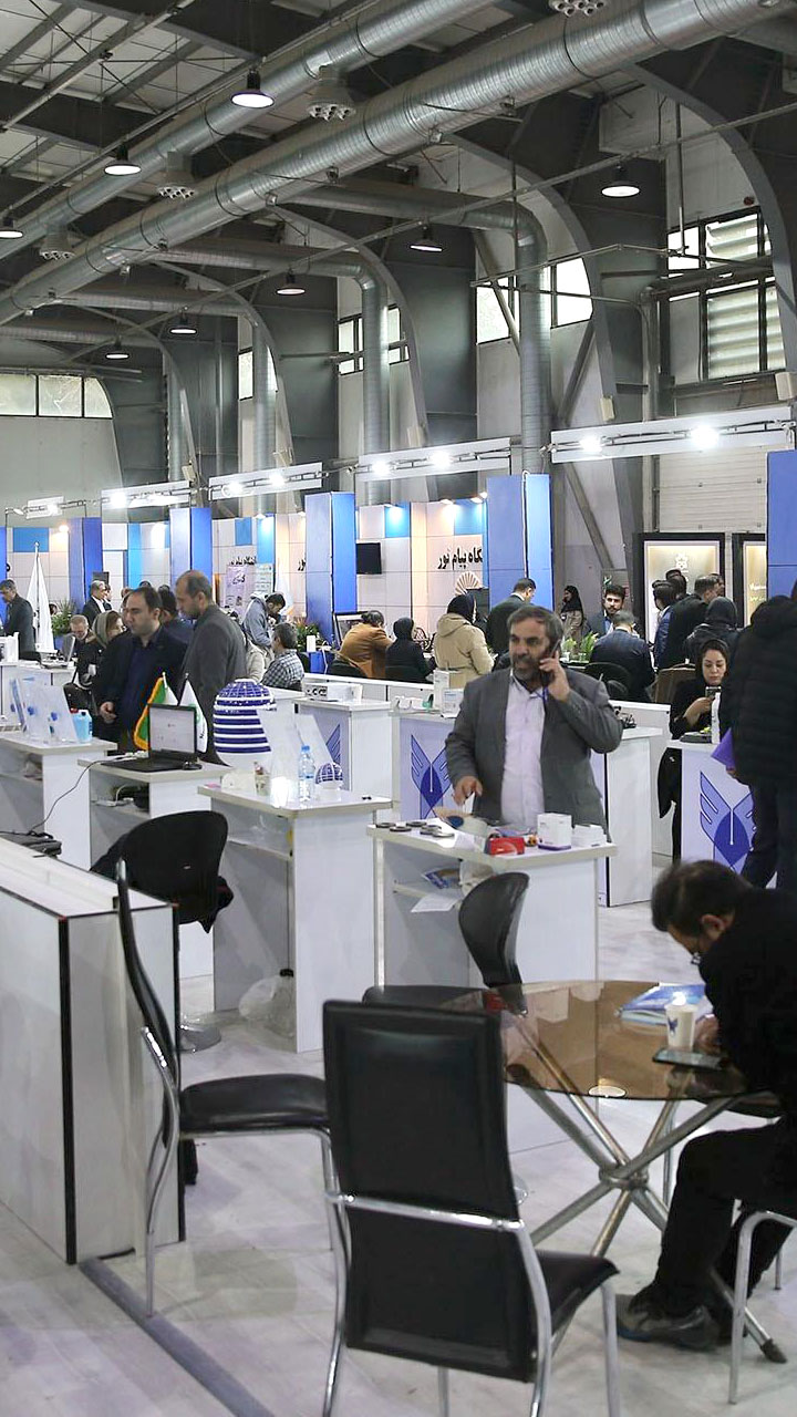 غرفه حساب رایان در نمایشگاه پژوهش و فناوری ۱